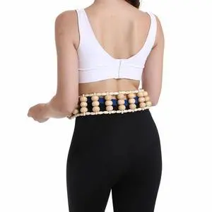 Wooden Therapy Massage Tools for Body Sculpting, Back Massage Roller Rope, Manual Cellulite Massage Maderoterapia Kit for Body Shaping, Neck Leg Muscle Pain Relief Wooden Therapy Massage Tools for Body Sculpting, Back Massage Roller Rope, Manual Cellulite Massage Maderoterapia Kit for Body Shaping, Neck Leg Muscle Pain Relief