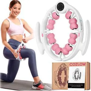 Cellulite Massage Roller - Pink - Anti-Cellulite Massager with Detachable Roller Handles for Thighs, Legs & Buttocks - Fascia Massage Tool for Lymphatic Drainage & Deep Tissue Therapy Cellulite Massage Roller - Pink - Anti-Cellulite Massager with Detachable Roller Handles for Thighs, Legs & Buttocks - Fascia Massage Tool for Lymphatic Drainage & Deep Tissue Therapy