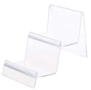 Card Holder Clutches Organizer Acrylic Jewelry Stand Wallet Display Stand for Bag Phone Cards Cosmetic Store Business White Card Holder Clutches Organizer Acrylic Jewelry Stand Wallet Display Stand for Bag Phone Cards Cosmetic Store Business White