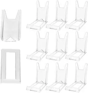 10 Pack Book Display Stands Adjustable Clear Easel Collector Display Holder Acrylic Book Easel Collector Display Stand for Comic Artwork Album CD Magazine Postcard Cookbooks Photos 10 Pack Book Display Stands Adjustable Clear Easel Collector Display Holder Acrylic Book Easel Collector Display Stand for Comic Artwork Album CD Magazine Postcard Cookbooks Photos