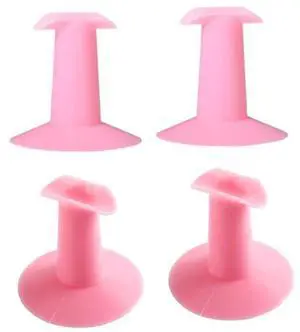 Plastic Finger Stand Support Rest Holder, Professional Nail Art Rest Stand for Painting Salon DIY Practical Holder Design Accessories Supply (4 Pack) Plastic Finger Stand Support Rest Holder, Professional Nail Art Rest Stand for Painting Salon DIY Practical Holder Design Accessories Supply (4 Pack)