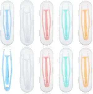 10 Pack Colorful Contact Lens Remover Tool with Storage Box, Portable Tweezers with Soft Tip, Applicator for Soft Hard Contact Lenses, for Travel and Daily Use 10 Pack Colorful Contact Lens Remover Tool with Storage Box, Portable Tweezers with Soft Tip, Applicator for Soft Hard Contact Lenses, for Travel and Daily Use