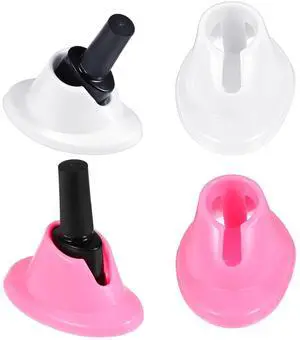 2 Pieces Soft Rubber Nail Polish Bottle Holder Spill-proof Storage Rack Display Stand Durable for Nail Salon Foot and Hand Care Display Art Tools 2 Pieces Soft Rubber Nail Polish Bottle Holder Spill-proof Storage Rack Display Stand Durable for Nail Salon Foot and Hand Care Display Art Tools