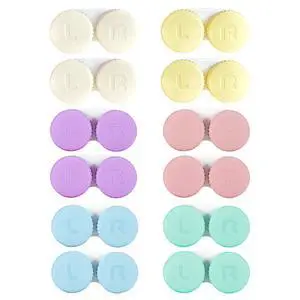 12 Pack Contact Lens Case, Portable Contact Case for Travel Outdoor Home Office Dormitory and Daily Use,Colorful 12 Pack Contact Lens Case, Portable Contact Case for Travel Outdoor Home Office Dormitory and Daily Use,Colorful