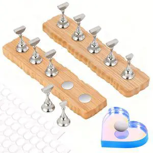Nail Stand for Press Ons, Nail Holder for Painting Nails, Press on Nail Holder and Double-sided Tape, 1 Heart Acrylic Magnetic Fake Nail Stands for Nail Art DIY Display Home Salon Supplies(Silver) Nail Stand for Press Ons, Nail Holder for Painting Nails, Press on Nail Holder and Double-sided Tape, 1 Heart Acrylic Magnetic Fake Nail Stands for Nail Art DIY Display Home Salon Supplies(Silver)