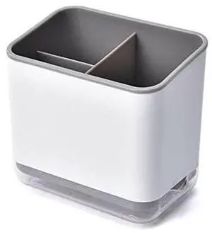 Utensil Holder Cutlery Drainer Sink Caddy, Chopsticks Holder Spoon Chopsticks Fork Drain Rack Basket Storage Holder Organizer Compartment Box (Grey) Utensil Holder Cutlery Drainer Sink Caddy, Chopsticks Holder Spoon Chopsticks Fork Drain Rack Basket Storage Holder Organizer Compartment Box (Grey)
