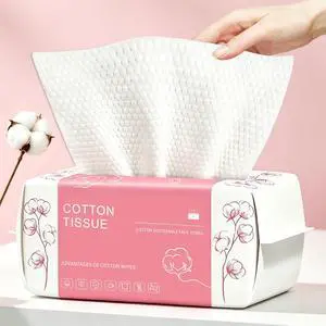 Disposable Face Towel 100 Count, Face Towels, Soft Cotton Dry Wipes Facial Cloths Towelettes for Washing and Drying, Facial Tissue for Cleansing, Skincare and Makeup Remover Disposable Face Towel 100 Count, Face Towels, Soft Cotton Dry Wipes Facial Cloths Towelettes for Washing and Drying, Facial Tissue for Cleansing, Skincare and Makeup Remover