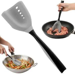 Meat Chopper Spatula Ground Beef Masher- Heat Resistant Mincing Spatula Meat Smasher Tool,Non Stick Ground Chopper Hamburger Grinder,for Beef,Potato Mix,Poultry Tenderizers Meat Chopper Spatula Ground Beef Masher- Heat Resistant Mincing Spatula Meat Smasher Tool,Non Stick Ground Chopper Hamburger Grinder,for Beef,Potato Mix,Poultry Tenderizers