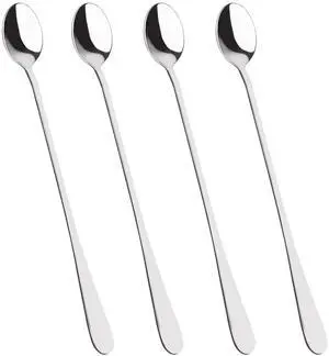 4 Pcs Stainless Steel Cocktail Stirring Spoons 9 inch Coffee Stirrers Ice Tea Spoon Stainless Steel Cocktail Stirring Spoons 4 Pcs Stainless Steel Cocktail Stirring Spoons 9 inch Coffee Stirrers Ice Tea Spoon Stainless Steel Cocktail Stirring Spoons