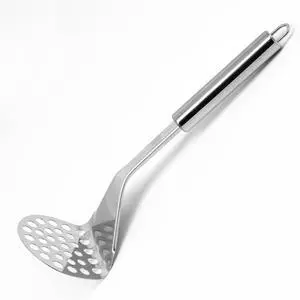 Potato Masher - Stainless Steel Mashed Potatoes Masher for Avocado, Potatoes, Beans, Meat, Vegetables,Heavy Duty Mashing Kitchen Tool Integrated Design (Whole stainless steel small) Potato Masher - Stainless Steel Mashed Potatoes Masher for Avocado, Potatoes, Beans, Meat, Vegetables,Heavy Duty Mashing Kitchen Tool Integrated Design (Whole stainless steel small)
