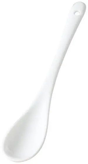 5 Inches White Ceramic Spoon for Coffee,Tea,Yogurt,Ice-cream,Appetizers and Desserts 5 Inches White Ceramic Spoon for Coffee,Tea,Yogurt,Ice-cream,Appetizers and Desserts