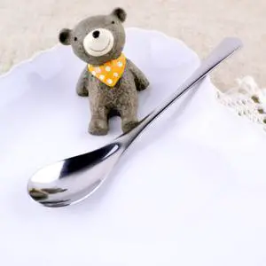 4.9in 4-Piece Tea Spoons Set Stainless Steel Coffee Appetizer Dessert Spoon Serving Spoon Teaspoon Silver Flatware Set of 4 4.9in 4-Piece Tea Spoons Set Stainless Steel Coffee Appetizer Dessert Spoon Serving Spoon Teaspoon Silver Flatware Set of 4