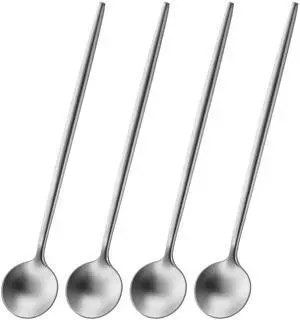 6.7 Inches Coffee Spoons Set,4 Pieces Stainless Steel 18/10 Iced Tea Spoon,Long Handle Coffee Stirring Spoons,Durable Teaspoons,Dishwasher Safe Tea Spoon For Dessert 6.7 Inches Coffee Spoons Set,4 Pieces Stainless Steel 18/10 Iced Tea Spoon,Long Handle Coffee Stirring Spoons,Durable Teaspoons,Dishwasher Safe Tea Spoon For Dessert