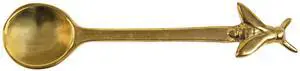 Brass Sugar/Honey Spoon with Bee Handle Brass Sugar/Honey Spoon with Bee Handle