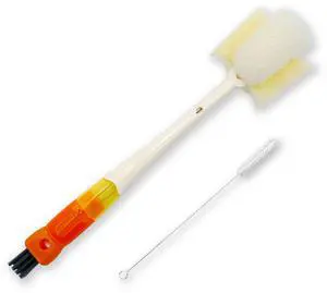 2 Pcs Water Bottle Brush Cleaner Set, 5 in one Bottle Cleaning Brush 2 Pcs Water Bottle Brush Cleaner Set, 5 in one Bottle Cleaning Brush