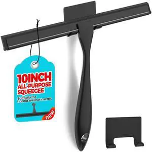 Shower Squeegee for Glass Doors, Tile Walls, Mirrors and Windshields Shower Squeegee for Glass Doors, Tile Walls, Mirrors and Windshields