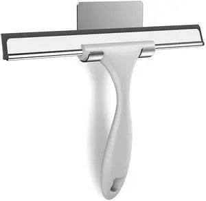 Squeegee for Shower Glass Door, 10 Inches, Grey Squeegee for Shower Glass Door, 10 Inches, Grey