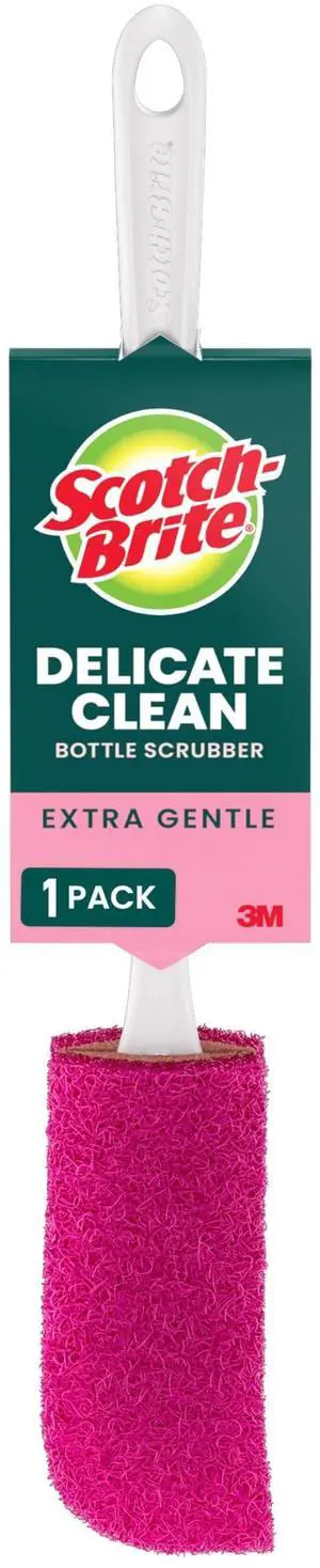 Water Bottle Scrubber, Safe On Glass, Plastic and Stainless Steel Water Bottle Scrubber, Safe On Glass, Plastic and Stainless Steel
