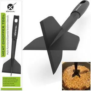 Meat Chopper | Transform Hamburger Ground Beef into Perfect Tacos & Chili Meat Chopper | Transform Hamburger Ground Beef into Perfect Tacos & Chili