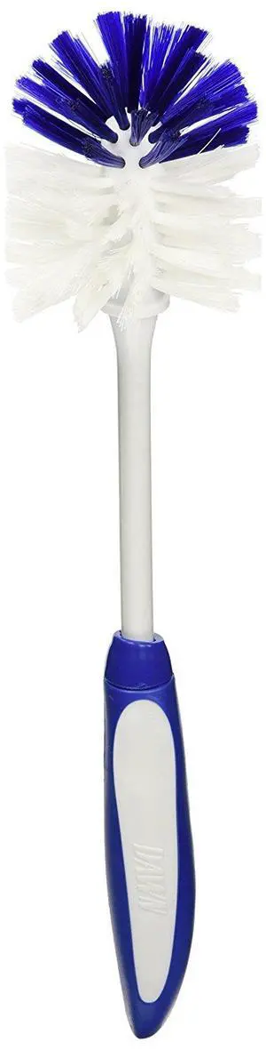 Ultra Multipurpose 13.5" Twister Bottle Cleaning Brush, White/Blue Ultra Multipurpose 13.5" Twister Bottle Cleaning Brush, White/Blue