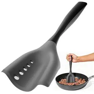 Meat Chopper Spatula Ground Beef Potato Masher Hamburger Smasher Tool Meat Chopper Spatula Ground Beef Potato Masher Hamburger Smasher Tool