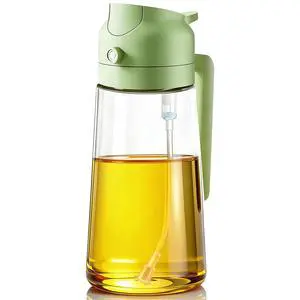 Oil Sprayer for Cooking, 2-in-1 Oil Mister & Dispenser Bottle for Air Fryer, Salad, BBQ, Kitchen Gadgets Accessories(Green) Oil Sprayer for Cooking, 2-in-1 Oil Mister & Dispenser Bottle for Air Fryer, Salad, BBQ, Kitchen Gadgets Accessories(Green)