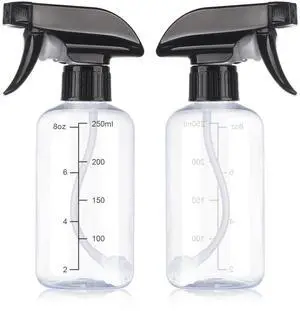 360° Spray Bottles 2 Pack 10oz Plastic Water Sprayer Small Squirt Bottle 360° Spray Bottles 2 Pack 10oz Plastic Water Sprayer Small Squirt Bottle