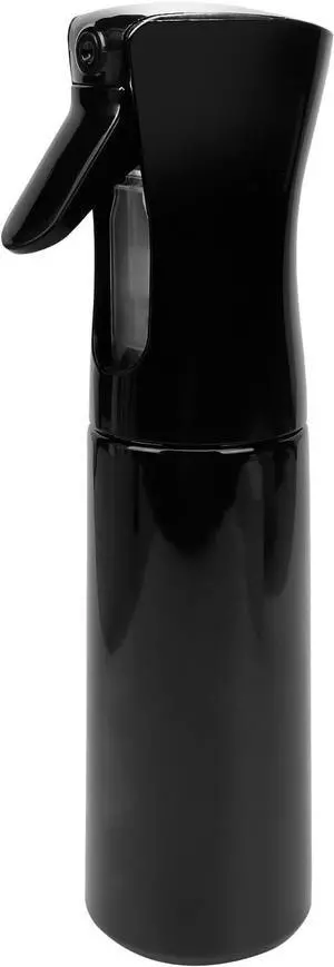 Spray Bottle for Hair (10.1oz/300ml) - 2 Seconds of Mist - Empty Ultra Fine Plastic Water Sprayer, For Hairstyling, Cleaning, Salons, Plants, Essential Oil Scents & More - BlackPress it 3 times Spray Bottle for Hair (10.1oz/300ml) - 2 Seconds of Mist - Empty Ultra Fine Plastic Water Sprayer, For Hairstyling, Cleaning, Salons, Plants, Essential Oil Scents & More - BlackPress it 3 times
