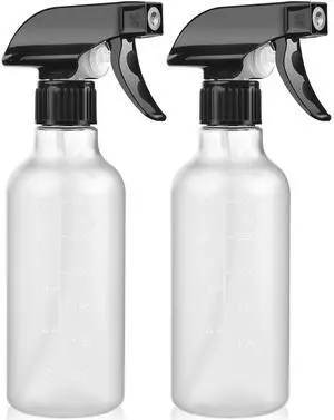 Empty Spray Bottles 2 Pack 10 Oz, Mist & Stream, Heavy Duty Spraying Empty Spray Bottles 2 Pack 10 Oz, Mist & Stream, Heavy Duty Spraying