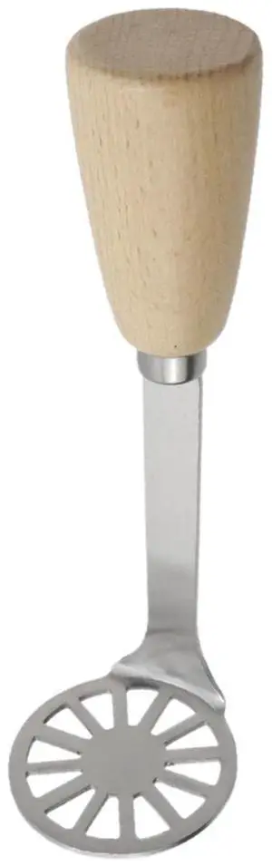 5.9" Mini Potato Masher,Avocado Masher with Wood Non Slip Handle 5.9" Mini Potato Masher,Avocado Masher with Wood Non Slip Handle