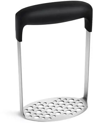 Upgraded Potato Masher, Durable Non-break Handle, Rust-proof, Dishwasher safe, Heavy duty 304 Stainless Steel, Kitchen Gadgets Gifts, Black Upgraded Potato Masher, Durable Non-break Handle, Rust-proof, Dishwasher safe, Heavy duty 304 Stainless Steel, Kitchen Gadgets Gifts, Black
