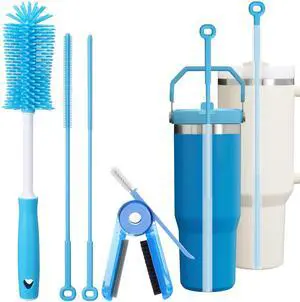 Water Bottle Cleaner Brush Set for Stanley Tumbler 40 oz/30 oz Cup Water Bottle Cleaner Brush Set for Stanley Tumbler 40 oz/30 oz Cup