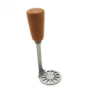 Mini Potato Masher,Avocado Masher with Wood Non Slip Handle Mini Potato Masher,Avocado Masher with Wood Non Slip Handle