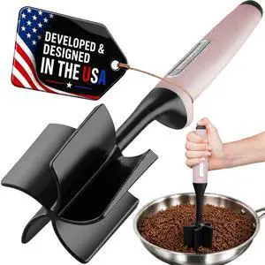 Ground Beef Chopper Tool 5-Blade Nylon Meat Chopper for Ground Beef, Non-Toxic Food Safe Meat Masher & Breaker, Heat Resistant to 180°C, Dishwasher Safe Light Pink Ground Beef Chopper Tool 5-Blade Nylon Meat Chopper for Ground Beef, Non-Toxic Food Safe Meat Masher & Breaker, Heat Resistant to 180°C, Dishwasher Safe Light Pink