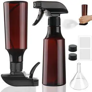 2 Pack 10oz/310ml 360° Reverse Plastic Spray Bottles 2 Pack 10oz/310ml 360° Reverse Plastic Spray Bottles
