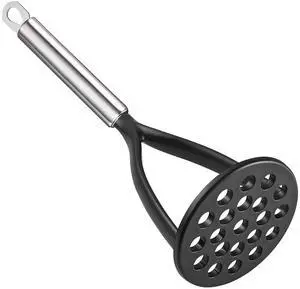 Good Grips Nylon Potato Solid Masher Ricer Press Blender Crusher for Non-Stick Cookware With Heat Resistant Stay Cool Stainless Steel Handle Good Grips Nylon Potato Solid Masher Ricer Press Blender Crusher for Non-Stick Cookware With Heat Resistant Stay Cool Stainless Steel Handle