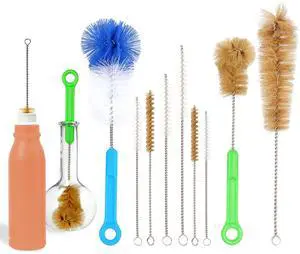 Bottle Brushes Water Bottle Cleaner Brush Set, Hydroflask Cleaning Kit 9 Pk Bottle Brushes Water Bottle Cleaner Brush Set, Hydroflask Cleaning Kit 9 Pk