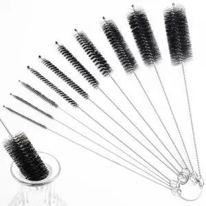 Straw Cleaner Brush, 10 Pieces 8.2 Inch Bottle Brush, Nylon Tube Brushes Kit for Reusable Drinking Straws, Sippy Cup, Tumbler, Water Bottle Straw Cleaner Brush, 10 Pieces 8.2 Inch Bottle Brush, Nylon Tube Brushes Kit for Reusable Drinking Straws, Sippy Cup, Tumbler, Water Bottle
