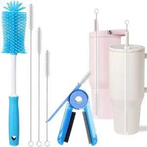 Water Bottle Cleaner Brush Kit for Hydrojug 32oz/40oz Cup,5 Pcs Water Bottle Cleaner Brush Kit for Hydrojug 32oz/40oz Cup,5 Pcs