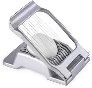 Multipurpose Heavy Duty Aluminium Egg Slicer, Stainless Steel Wire, Sliver Multipurpose Heavy Duty Aluminium Egg Slicer, Stainless Steel Wire, Sliver