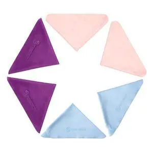 Microfiber Cleaning Cloths for Electronics - Cleans Lenses, Glasses, Screens, Cameras, Cell Phone, Eyeglasses, Computer, Monitors,Tablets LCD TV Screens (6 Pack, Multicolor) Microfiber Cleaning Cloths for Electronics - Cleans Lenses, Glasses, Screens, Cameras, Cell Phone, Eyeglasses, Computer, Monitors,Tablets LCD TV Screens (6 Pack, Multicolor)