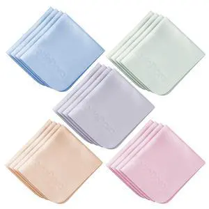 Individually Wrapped Premium Microfiber Glasses Cleaning Cloths,20 Pack,Extra Thick,Soft and Dense for Eyeglasses,Sunglasses,Camera,Jewelry,Phone,Lense,Screen,LCD,Reusable and Washable,6"X7" Individually Wrapped Premium Microfiber Glasses Cleaning Cloths,20 Pack,Extra Thick,Soft and Dense for Eyeglasses,Sunglasses,Camera,Jewelry,Phone,Lense,Screen,LCD,Reusable and Washable,6"X7"