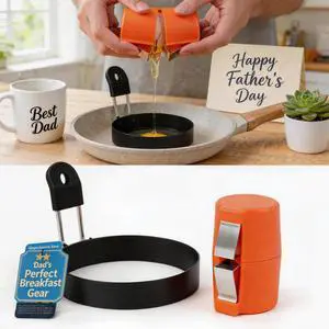Egg Shell Opener + Large 3.5" Nonstick Egg Rings 2026 New Set, Round Mold - Griddle Cooking Shaper, Multifunctional Egg Separator for Raw & Hard Boiled Eggs, Kitchen Egg Peeler Shell Remover Gadget Egg Shell Opener + Large 3.5" Nonstick Egg Rings 2026 New Set, Round Mold - Griddle Cooking Shaper, Multifunctional Egg Separator for Raw & Hard Boiled Eggs, Kitchen Egg Peeler Shell Remover Gadget