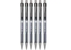 The Better Ball Point Pen Refillable & Retractable Ballpoint Pens, Fine Point, Black Ink, 6 PACK The Better Ball Point Pen Refillable & Retractable Ballpoint Pens, Fine Point, Black Ink, 6 PACK