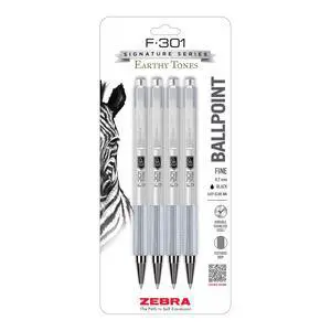 F-301 Signature Series Ballpoint Pen, Black, 0.7mm, 4-Pk (27214) F-301 Signature Series Ballpoint Pen, Black, 0.7mm, 4-Pk (27214)