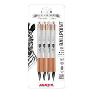 F-301 Signature Series Ballpoint Pen, Black, 0.7mm, 4-Pk (27294) F-301 Signature Series Ballpoint Pen, Black, 0.7mm, 4-Pk (27294)