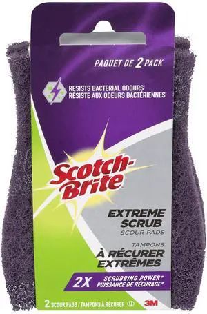 Extreme Scrub Scour Pad, 2 Pads Extreme Scrub Scour Pad, 2 Pads