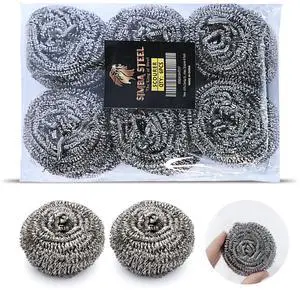Stainless Steel Scourer Heavy Duty Scrubber Pads Steel Wool Stainless Steel Scourer Heavy Duty Scrubber Pads Steel Wool