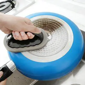 Scrub Sponge with Handle, Scrubbing Pad for Stubborn Stains on Pots Pans & Kitchen Surfaces (2pcs) Scrub Sponge with Handle, Scrubbing Pad for Stubborn Stains on Pots Pans & Kitchen Surfaces (2pcs)