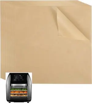 100 Pcs Disposable Parchment Papers for CHEFMAN Air Fryer 10L Family Size 100 Pcs Disposable Parchment Papers for CHEFMAN Air Fryer 10L Family Size